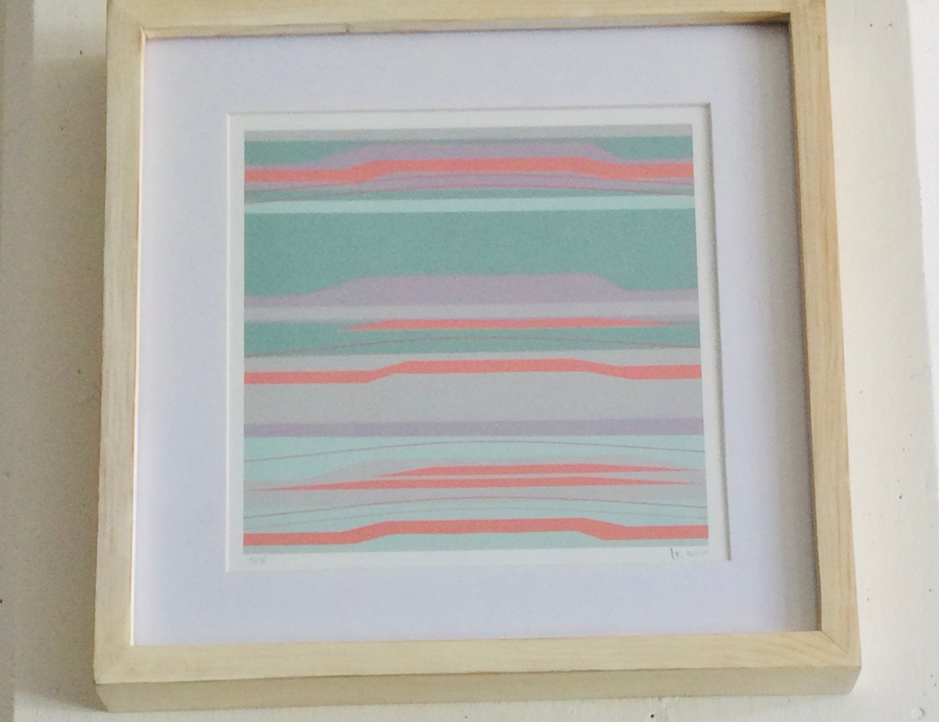 LRO- Cuadro Giclee “ Ritmos Invernales”