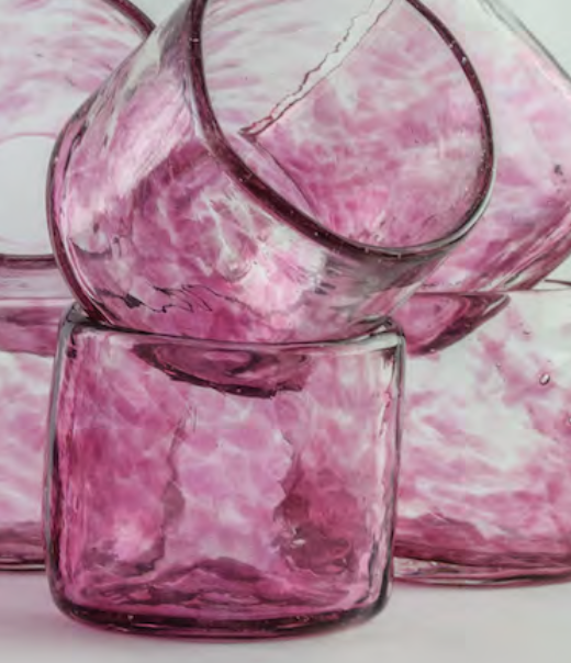 HWD- Vaso Vidrio artesanal